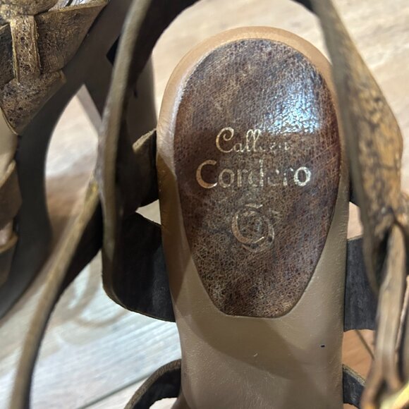 Calleen Cordero heeled sandals size 8 - Picture 2 of 5